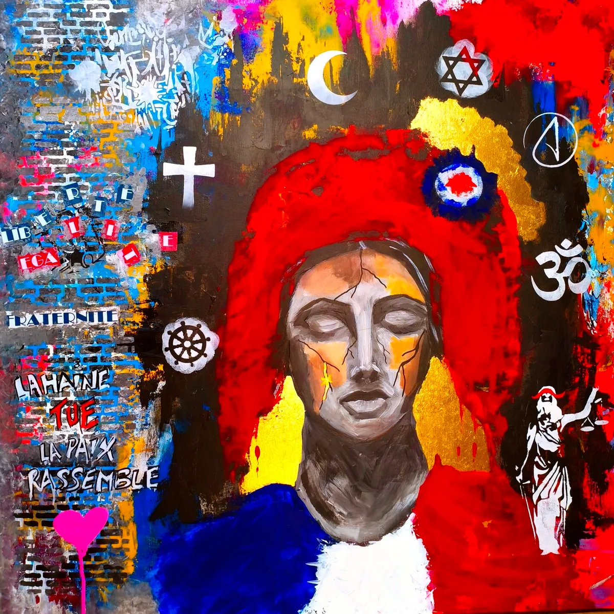 La Marianne, œuvre de Sab